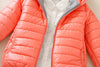 Solid Color Zipper Hooded Women Spring Jacket