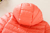 Solid Color Zipper Hooded Women Spring Jacket