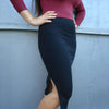 Spring Autumn Long Pencil Skirts Women Slim
